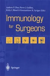 Book cover of Immunology for Surgeons by Andrew P. Zbar