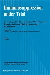 Book cover of Immunosuppression under Trial by Pierre Cochat