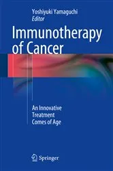 Book cover of Immunotherapy of Cancer by Yoshiyuki Yamaguchi