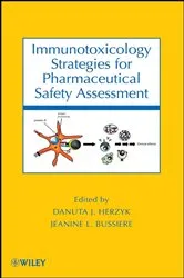 Book cover of Immunotoxicology Strategies for Pharmaceutical Safety Assessment by Danuta J. Herzyk