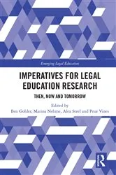 Book cover of Imperatives for Legal Education Research by Ben Golder