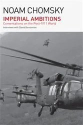 Book cover of Imperial Ambitions by Noam Chomsky