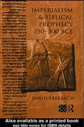 Book cover of Imperialism and Biblical Prophecy by David Aberbach