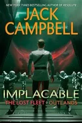Book cover of Implacable by Jack Campbell