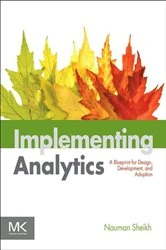 Book cover of Implementing Analytics by Nauman Sheikh