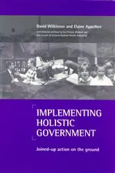 Book cover of Implementing holistic government by David Wilkinson