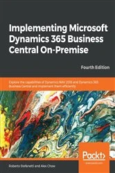 Book cover of Implementing Microsoft Dynamics 365 Business Central On-Premise (4th ed.) by Roberto Stefanetti