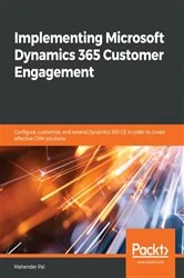 Book cover of Implementing Microsoft Dynamics 365 Customer Engagement by Mahender Pal