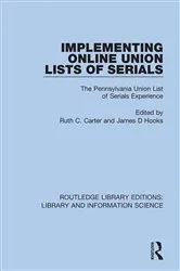 Book cover of Implementing Online Union Lists of Serials by Ruth C. Carter