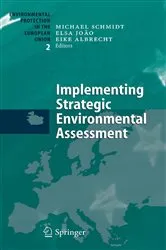 Book cover of Implementing Strategic Environmental Assessment by Unknown