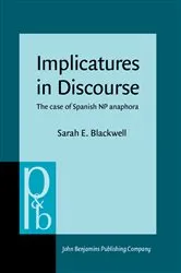 Book cover of Implicatures in Discourse by Sarah E. Blackwell