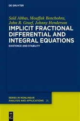 Book cover of Implicit Fractional Differential and Integral Equations by Saïd Abbas