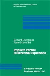 Book cover of Implicit Partial Differential Equations by Unknown