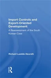 Book cover of Import Controls And Export-oriented Development by Richard Luedde-neurath