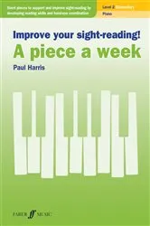 Book cover of Improve your sight-reading! A piece a week Piano Level 2 by Paul Harris