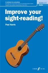 Book cover of Improve your sight-reading! Guitar Grades 1-3 by Paul Harris