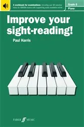 Book cover of Improve your sight-reading! Piano Grade 6 by Unknown