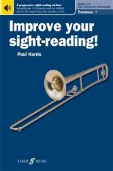 Book cover of Improve your sight-reading! Trombone (Bass Clef) Grades 1-5 by Unknown
