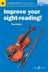 Book cover of Improve your sight-reading! Violin Grade 1 by Paul Harris