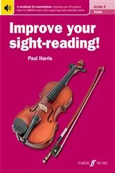 Book cover of Improve your sight-reading! Violin Grade 5 by Unknown