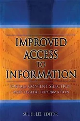 Book cover of Improved Access to Information by Sul H Lee