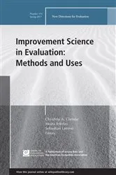Book cover of Improvement Science in Evaluation: Methods and Uses by Christina A. Christie
