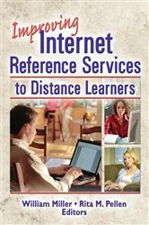 Book cover of Improving Internet Reference Services to Distance Learners by Rita Pellen