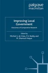 Book cover of Improving Local Government by Kenneth A. Loparo