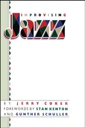 Book cover of Improvising Jazz by Jerry Coker