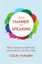 Book cover of In a Manner of Speaking by Unknown