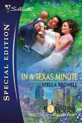 Book cover of In a Texas Minute by Stella Bagwell