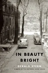 Book cover of In Beauty Bright: Poems by Gerald Stern