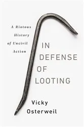 Book cover of In Defense of Looting by Vicky Osterweil