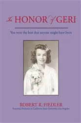 Book cover of In Honor of Geri by Robert R. Fiedler