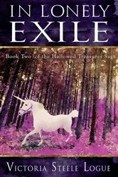Book cover of In Lonely Exile by Victoria Steele Logue