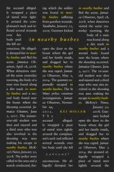 Book cover of In Nearby Bushes by Kei Miller