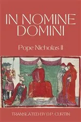Book cover of In Nomine Domini by Pope Nicholas II