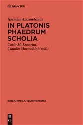 Book cover of In Platonis Phaedrum Scholia by Hermias Alexandrinus
