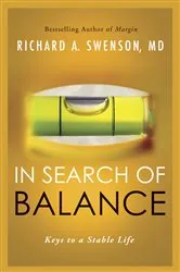 Book cover of In Search of Balance by Richard Swenson