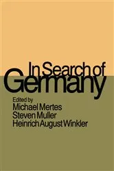 Book cover of In Search of Germany by Michael Mertes