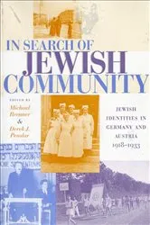 Book cover of In Search of Jewish Community by Michael Brenner