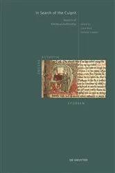 Book cover of In Search of the Culprit by Lukas Rösli