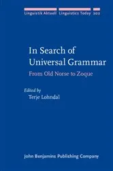 Book cover of In Search of Universal Grammar by Terje Lohndal