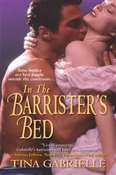 Book cover of In the Barrister's Bed by Tina Gabrielle