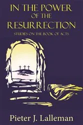 Book cover of In the Power of the Resurrection by Pieter J Lalleman