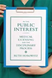 Book cover of In the Public Interest by Ruth Horowitz