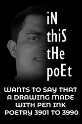 Book cover of in this the poet by Hardik Korat