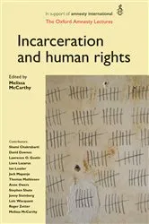 Book cover of Incarceration and human rights by Melissa Mccarthy
