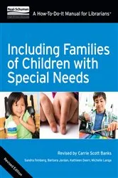 Book cover of Including Families of Children with Special Needs by Sandra Feinberg