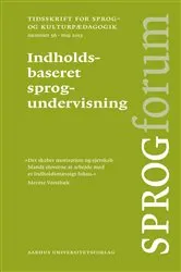 Book cover of Indholdsbaseret sprogundervisning by Karen Sonne Jakobsen